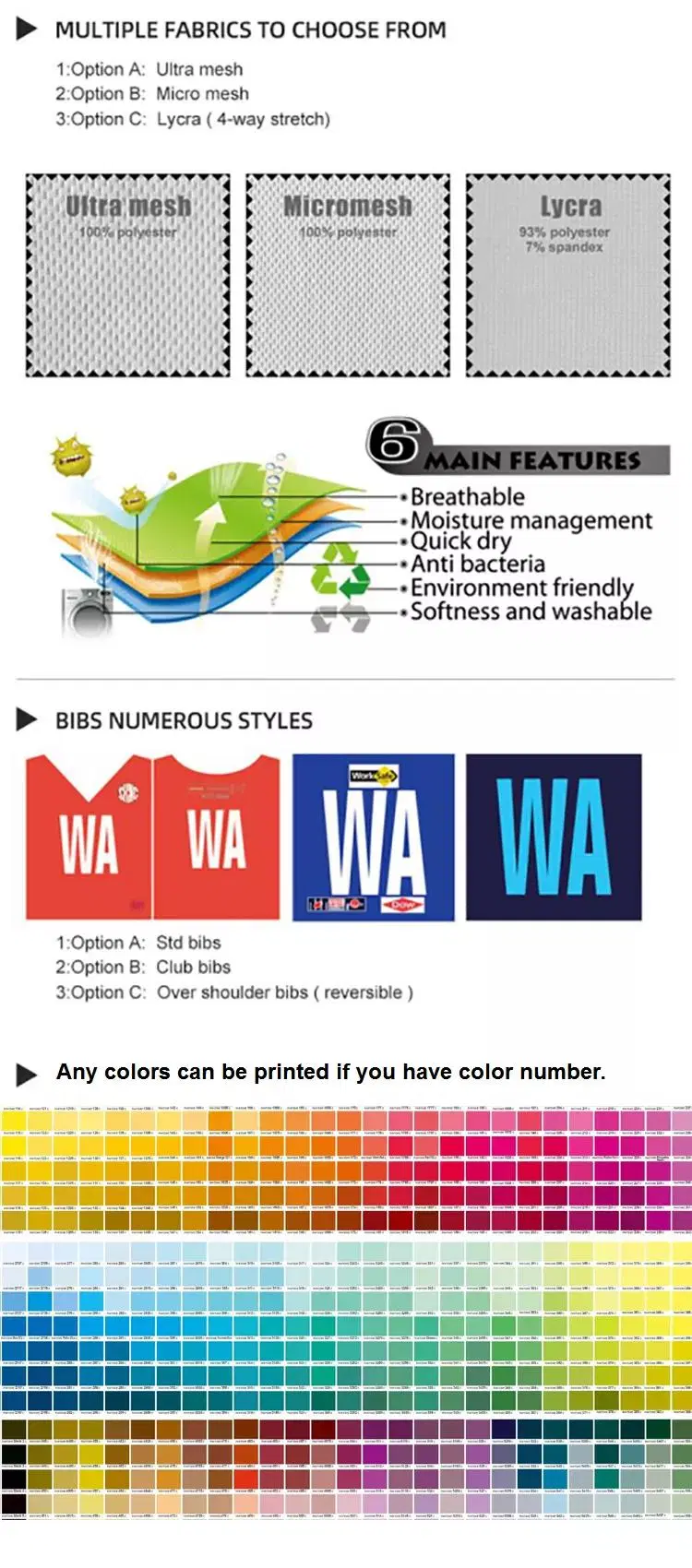 Custom Sportwear Sublimation Netball Dress Clothes Netball Wear